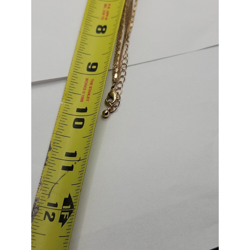 Unique Triple Chain with Roses - Picture 2 of 2